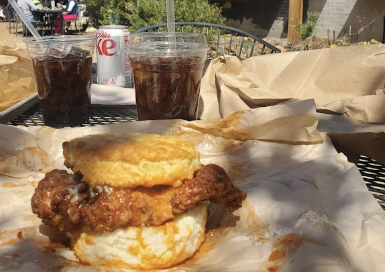 Krankies signature dishes Texas Pete
Chicken Sandwich
Nashville Hot